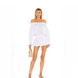 Norma Kamali Peasant Dress NWT